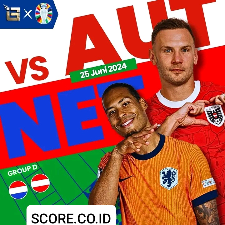 Prediksi skor Belanda vs austria