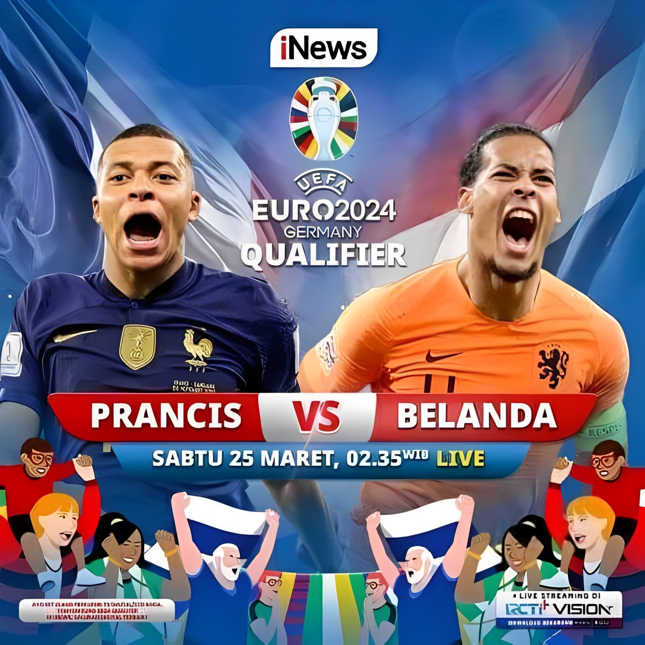 Prediksi skor Belanda vs prancis