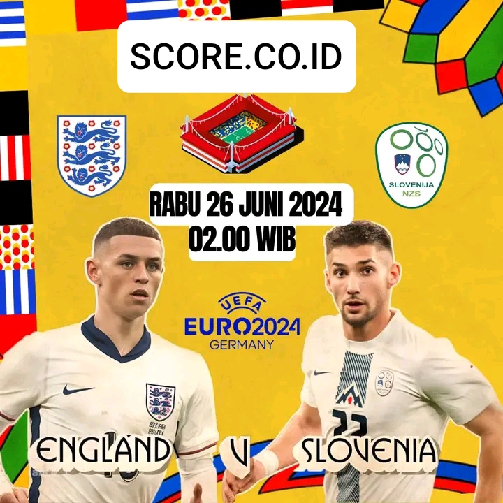 Prediksi skor Inggris vs slovenia