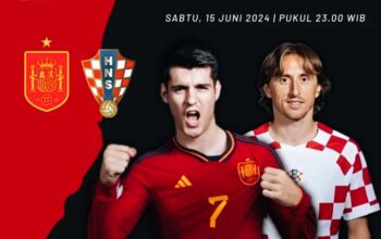 Euro 2024: Prediksi Skor Spanyol vs Kroasia Lengkap dengan Line Up