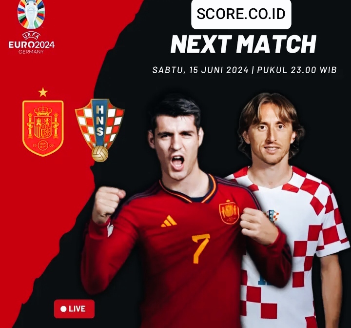 Prediksi skor Spanyol vs kroasia