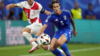 Riccardo Calafiori Lakukan Assist Penyelamatan dalam Laga Italia vs Kroasia di Euro 2024