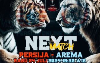 Prediksi Skor Persija Jakarta vs Arema FC: Matchday 2 Grup B Piala Presiden 2024