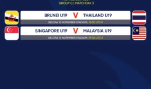 Prediksi Skor Singapura U19 vs Brunei U19