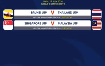 Prediksi Skor Singapura U19 vs Brunei U19: Kick Off Kamis 25 Juli Jam 3 Sore