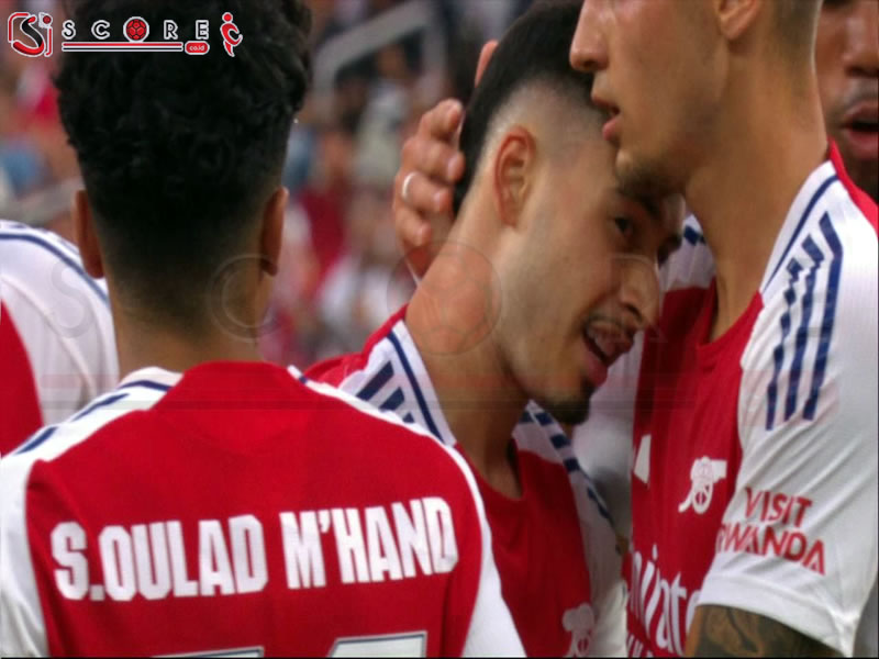 Gabriel Martinelli Pemain Terbaik Laga Arsenal vs Manchester United