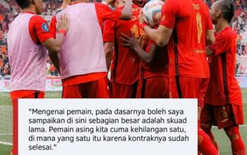 Beda Prinsip, Dirut Persija dan Pelatih Berbicara Mengenai Rekrut Pemain Baru