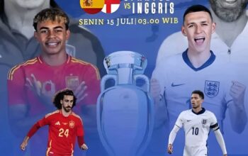 Prediksi Skor Spanyol vs Inggris: Final Euro 2024, Kick Off Minggu Dinihari 02.00 WIB