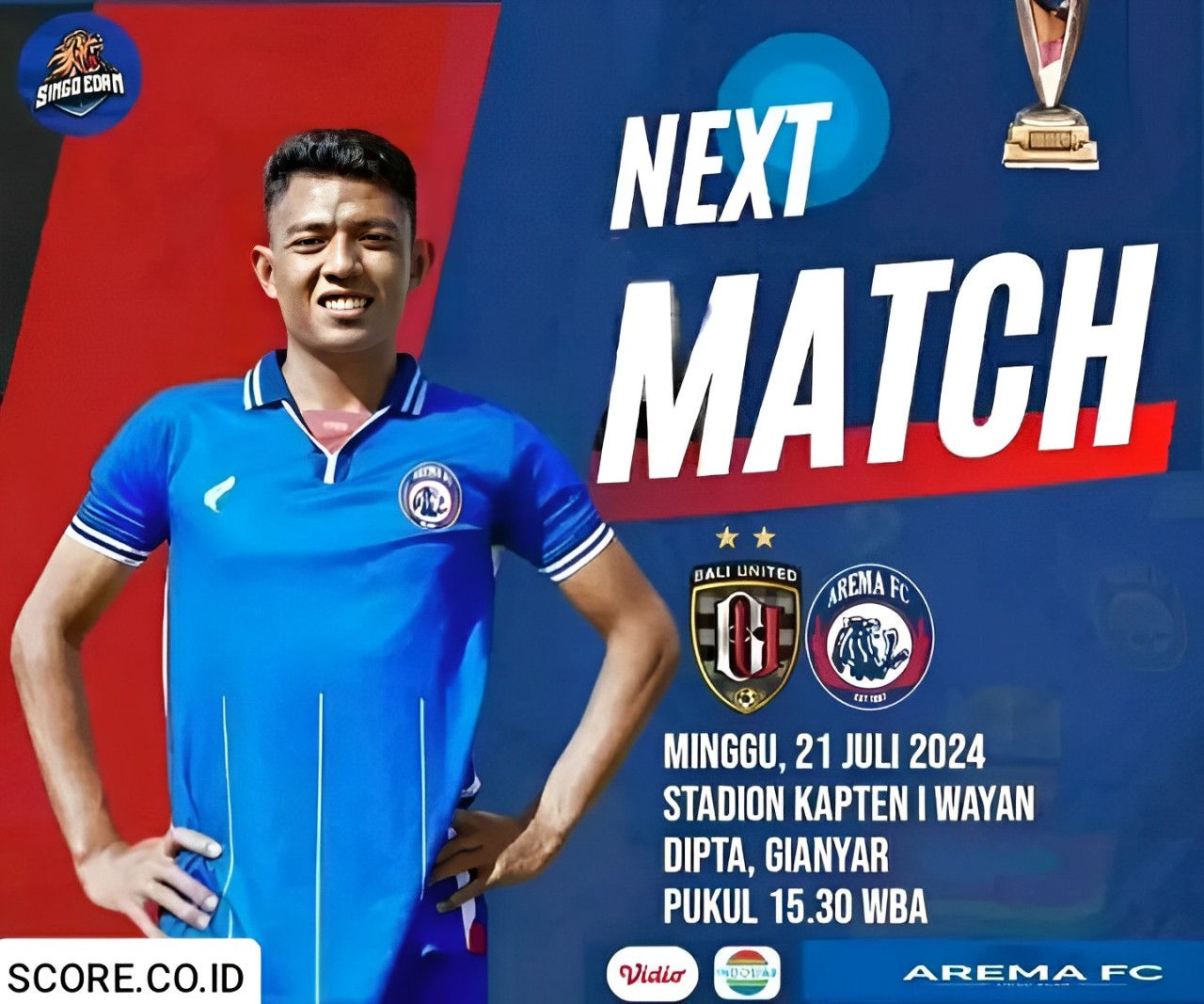 Prediksi skor Arema FC vs Bali united di piala presiden