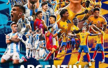 Prediksi Skor Argentina vs Colombia, Final Copa America Kick-Off 15 Juli 2024