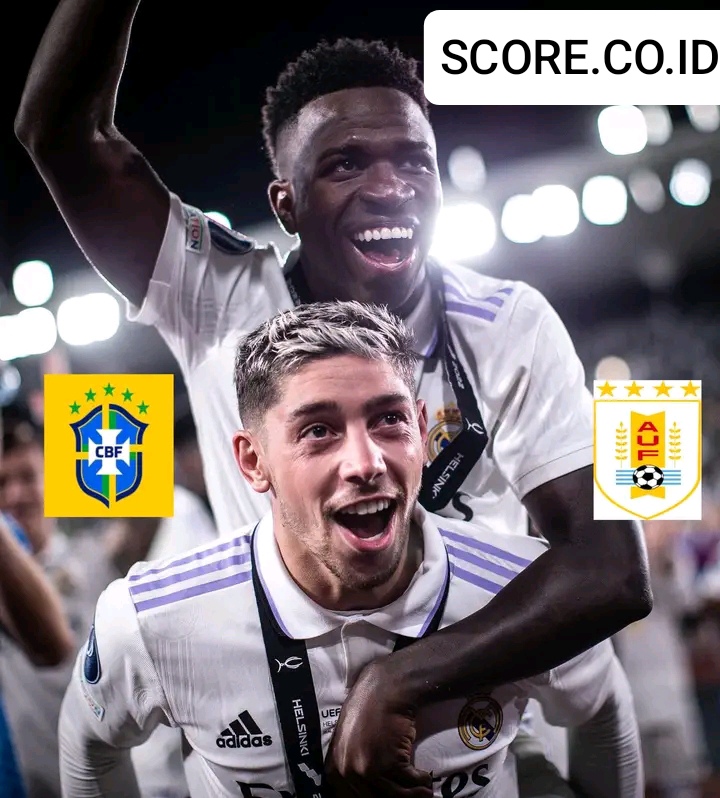 Prediksi skor Uruguay vs Brasil