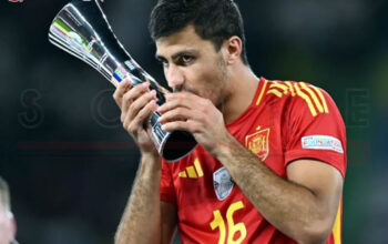 Rodri Dinobatkan sebagai Pemain Terbaik Euro 2024
