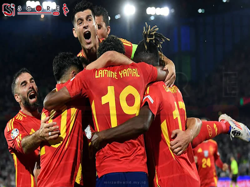Spanyol Menang 4 1 Lawan Georgia Jerman Kini Berdebar Menanti
