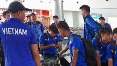 Timnas Vietnam Tertahan di Bandara Soekarno Hatta
