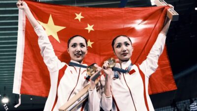 Si Kembar Asal Tiongkok Patahkan Juara Bertahan Rusia Dalam Renang Artistik Olimpiade Paris 2024 1000220053