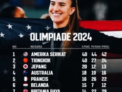 Hasil Akhir Juara Umum Olimpiade Paris 2024: AS Menyalip China Di Hari Terakhir