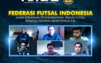 FFI Menjajaki Kerjasama dengan Federasi Futsal Argentina, Berikut Target yang Mau di Raih