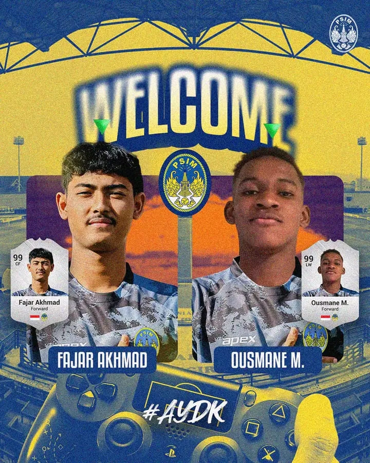 Ousmane Maiket Camara Dipinjamkan ke PSIM Jogja Berkat Indra Sjafri