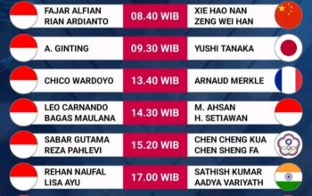 Jadwal Jepang Open 2024 Super 750: Indonesia Tanpa Wakil Ganda Putri