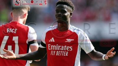 Pekan Pertama EPL Penampilan Bukayo Saka Mengejutkan