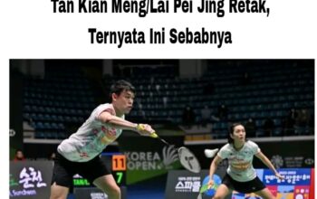 Hubungan Ganda Campuran Malaysia Tan Kian Meng/Lai Pei Jing Retak, Ternyata Ini Sebabnya 