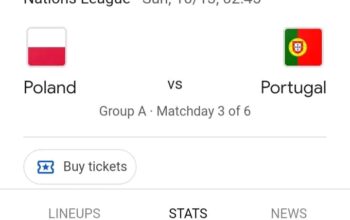 Prediksi Portugal vs Polandia Matchday ke-3 UNL 2024 Versi SCORE.CO.ID