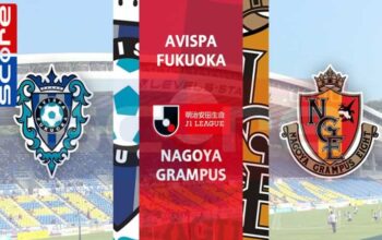 Prediksi Skor Avispa Fukuoka vs Nagoya Grampus: J. League 2024/2025 Matchday 33