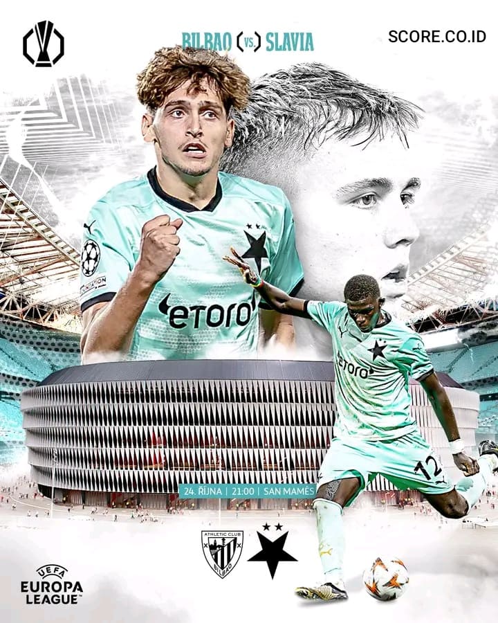 Prediksi Skor Athletic Bilbao vs Slavia Praha