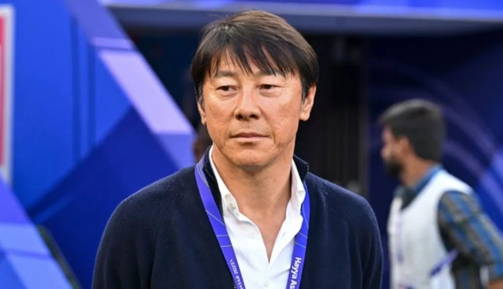 Kata Shin Tae-yong terkait Maarten Paes dan Mees Hilgers yang akan Bela Timnas Indonesia vs Bahrain Shin Tae yong 1