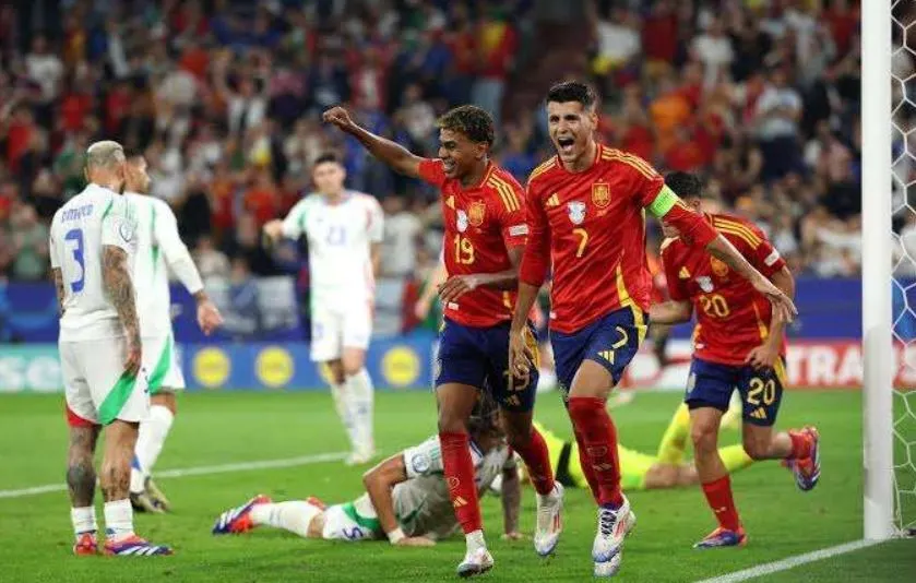 Spanyol vs Denmark 1