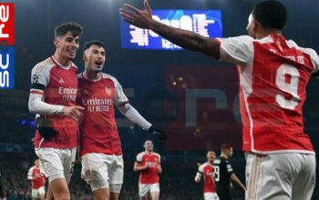 Jelang Turun Minum: Arsenal Menang 2-1 atas Liverpool