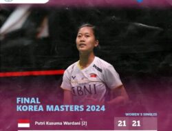 Daftar Juara Korea Master 2024: Semuanya Bagi Rata 1 Gelar