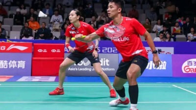 Dejan/Gloria Targetkan Lawan Ganda Campuran Hongkong di China Master 2024