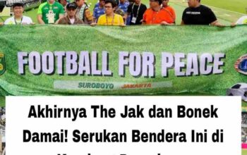 Akhirnya The Jak dan Bonek Berdamai! Serukan Bendera Ini di Kandang Persebaya