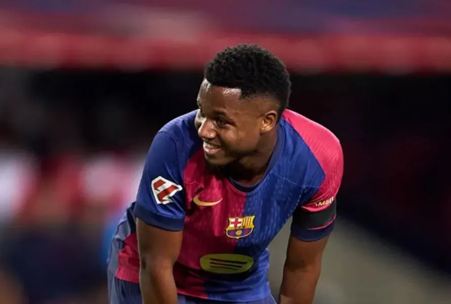 Perpanjang Daftar Cedera Barcelona, Ansu Fati Menepi Hingga 4 Pekan Ansu Fati 1