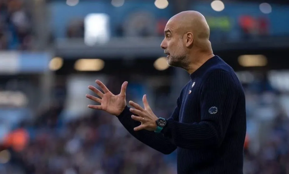 Viral! Pemain Man City dan Pep Guardiola Tertawa Lepas saat Kalah Lawan Tottenham di Carabao Cup Pep Guardiola 1