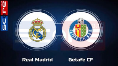 Prediksi Skor Real Madrid vs Getafe: La Liga  Pekan ke-15