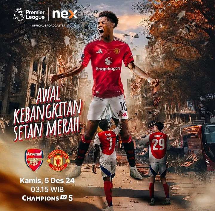 Prediksi Skor Arsenal vs Manchester United