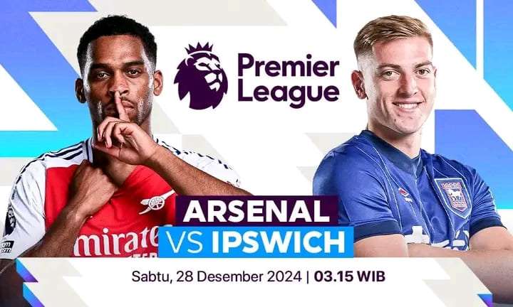 Prediksi Skor Arsenal vs Ipswich Town