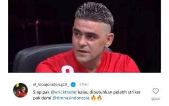 Christian Gonzales Jadi Pelatih Striker Timnas, Shin Tae-Yong Angkat Jempol