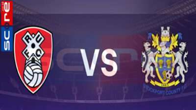 Prediksi Skor Rotherham United vs Stockport County FC