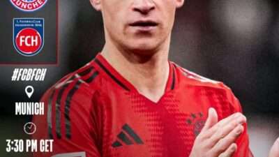 Prediksi Skor Bayern Munchen vs FC Heidenheim