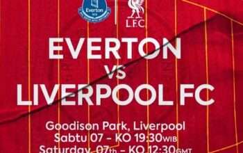 Prediksi Skor Everton vs Liverpool Pekan ke-15 Liga Inggris 2024/2025