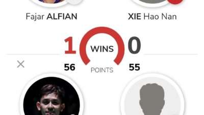 H2H Fajar/Rian vs Xie Hai Han/Zheng Wei Han