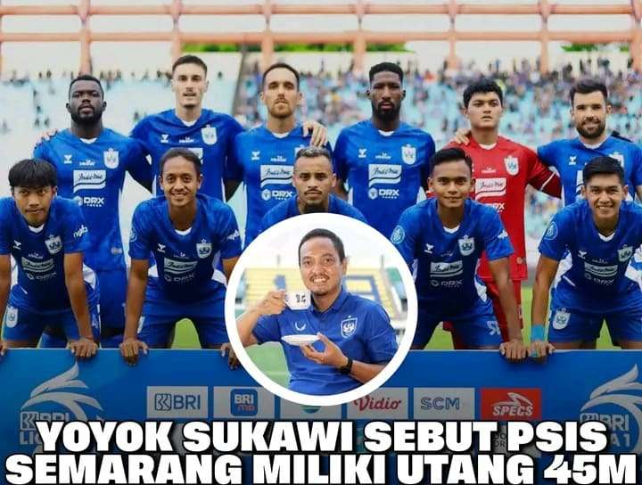 PSIS Semarang Punya Hutang 45 Miliar