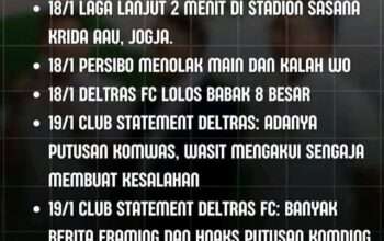 Masih Sesak Didada, Pelatih Persibo Ungkap Kekalahan Atas Deltras Sidoarjo