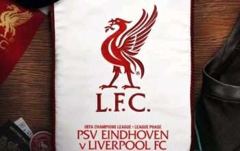 Prediksi Skor Liverpool vs PSV Eindhoven Versi SCORE.CO.ID, 30 Januari Jam 3 Malam