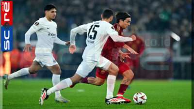 AS Roma Vs Frankfurt: II Lupi Menang 2-0