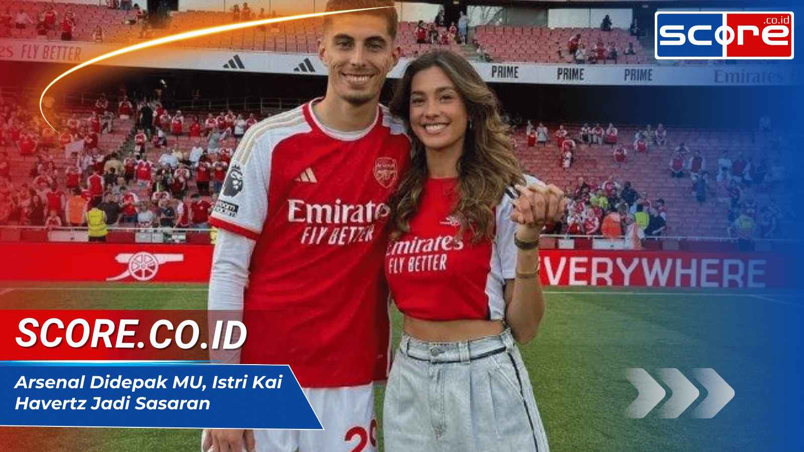 Arsenal Didepak MU, Istri Kai Havertz Jadi Sasaran