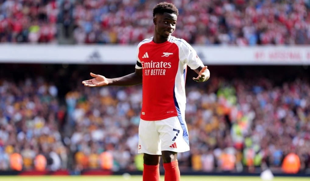 Arsenal Sudah Punya Pengganti Bukayo Saka Bukayo Saka